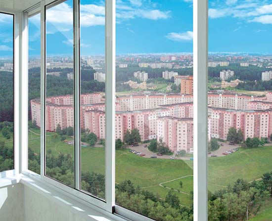 Холодное алюминиевое остекление балконов Домодедово