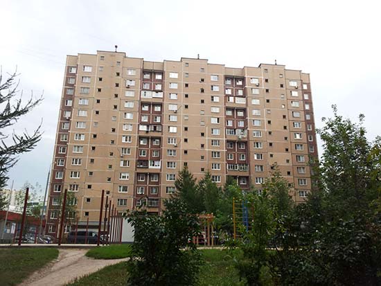 Остекление балкона в доме серии П 46 Домодедово
