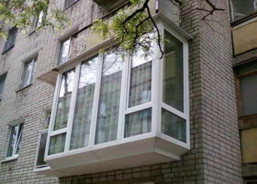 Полное остекление балкона от пола до потолка Домодедово