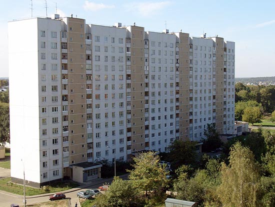 Остекление балконов в доме серии П 30 Домодедово