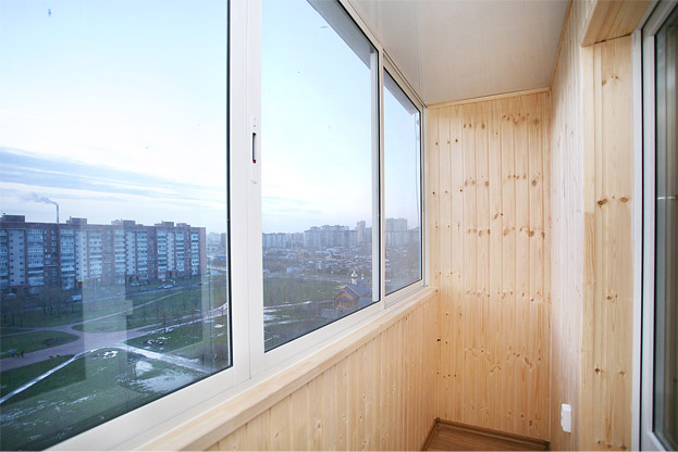 Остекление окон ПВХ лоджий и балконов пластиковыми окнами Домодедово