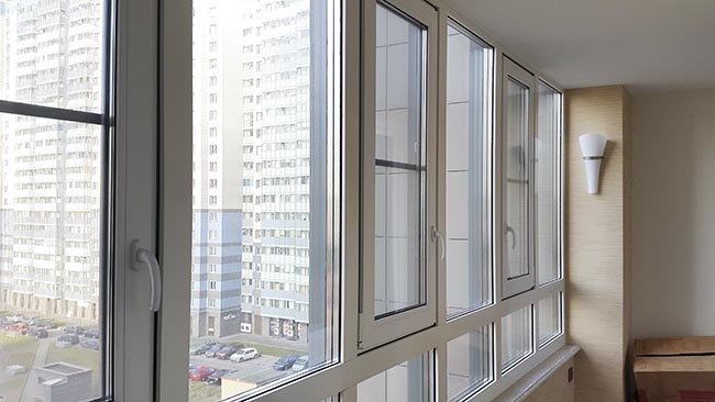 Металлопластиковое остекление балконов Домодедово