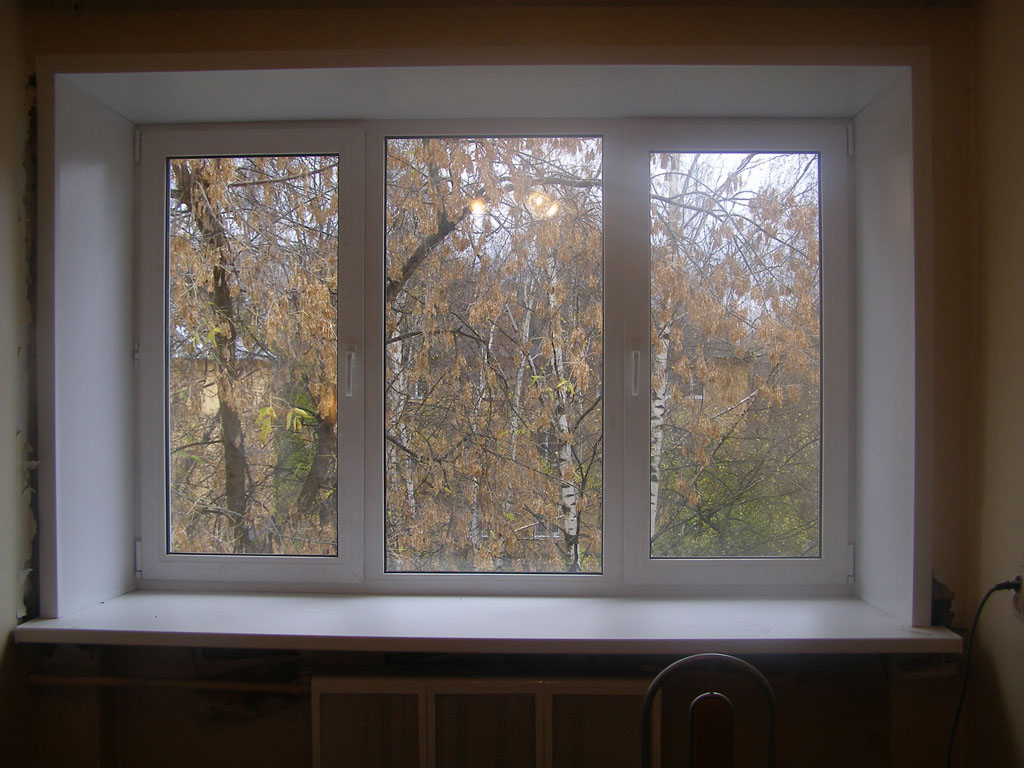 Готовые пластиковые окна для дачи и дома Домодедово